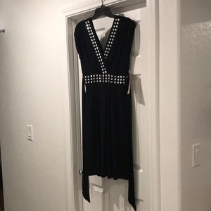 Black Dress w/decorative medals